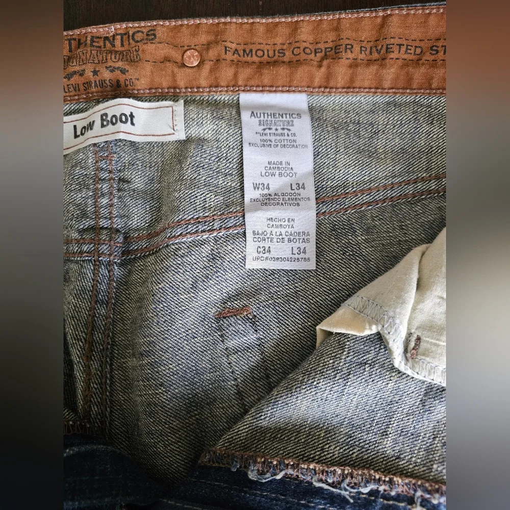 Levi's Men's Dark Blue Straight Jeans